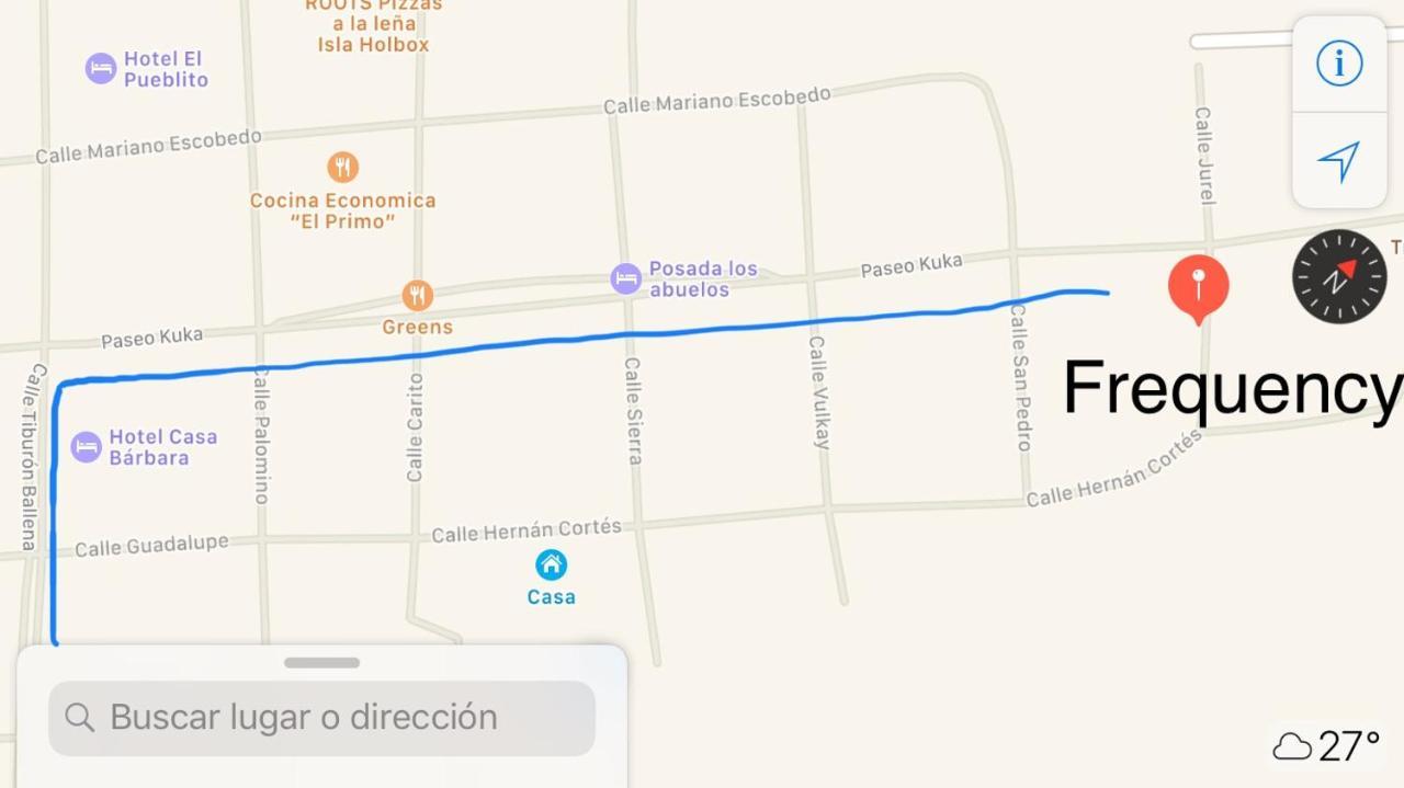 Frequency Otel Isla Holbox Dış mekan fotoğraf